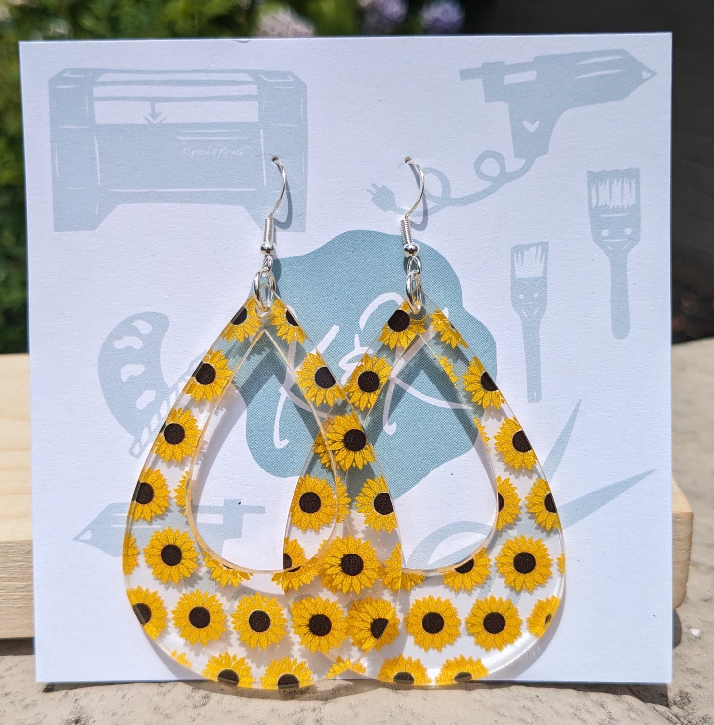 Acrylic "Donna" Earrings