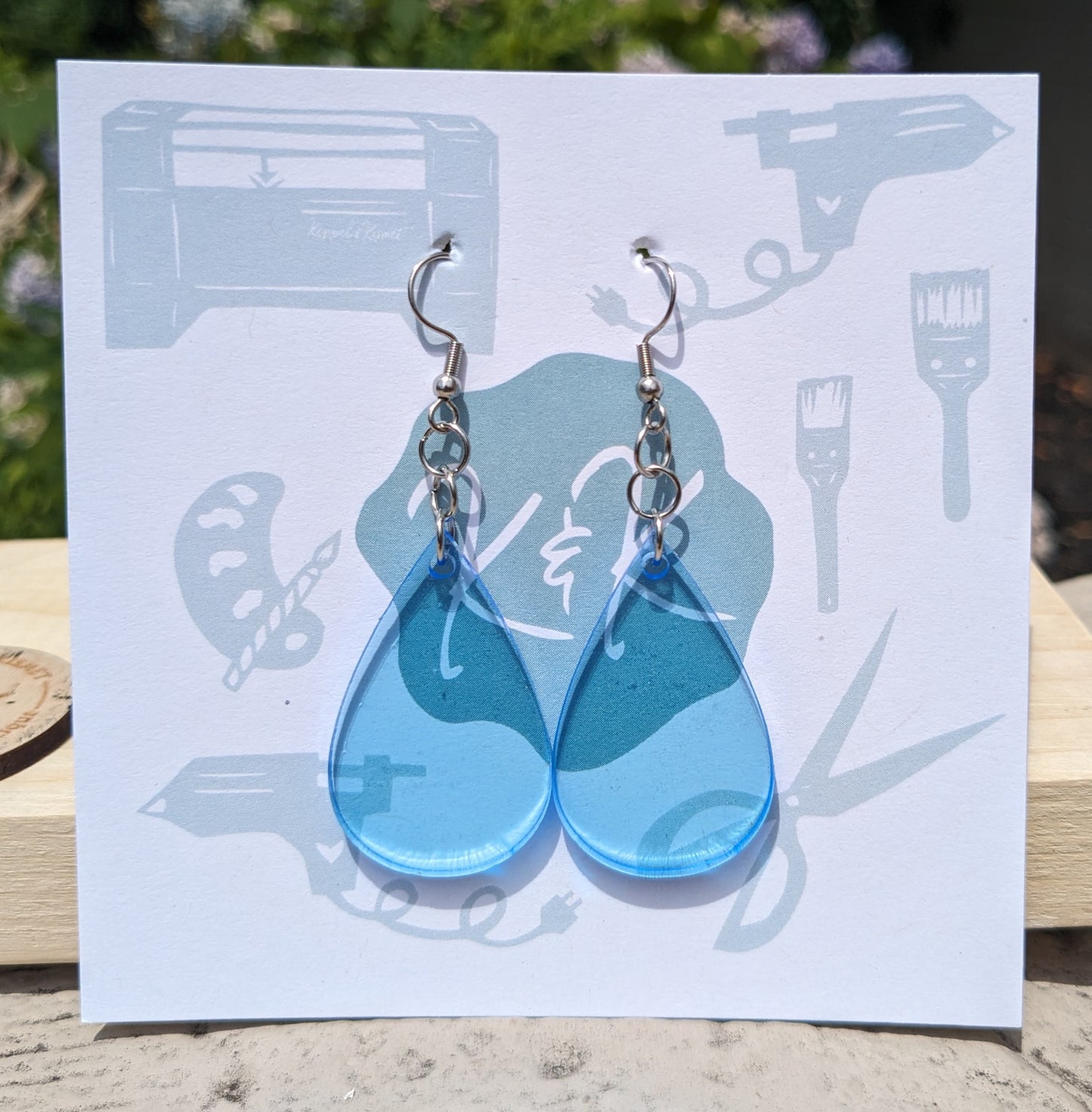 Acrylic "Munchkin" Earrings