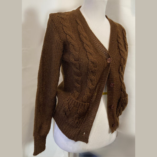 Robin Ross Brown Cardigan