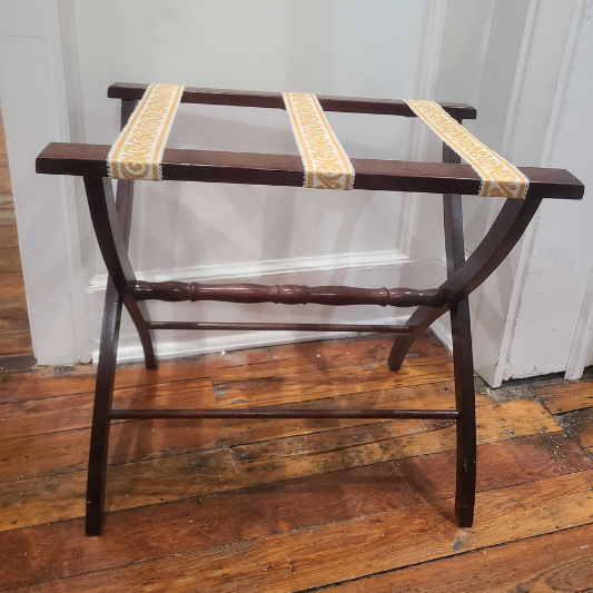 Vintage luggage stand