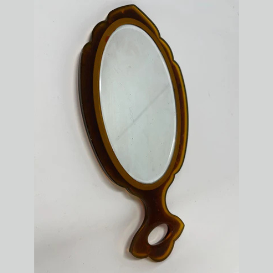 Vintage Handheld Vanity Mirror