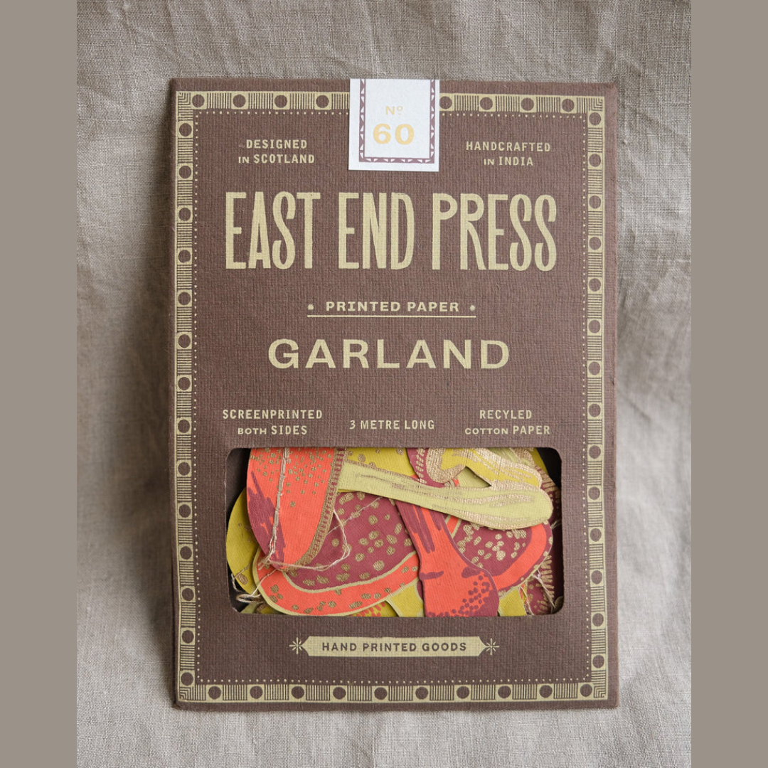 East End Press: Mushroom Sewn Garland