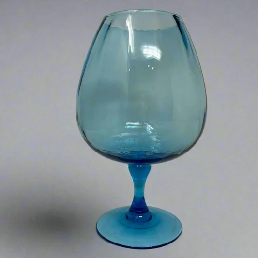 Blue Empoli Style Handblown Vessel