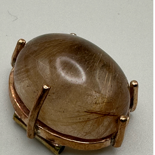 Sarah Wolfenden: Bronze and Quartz Cabochon