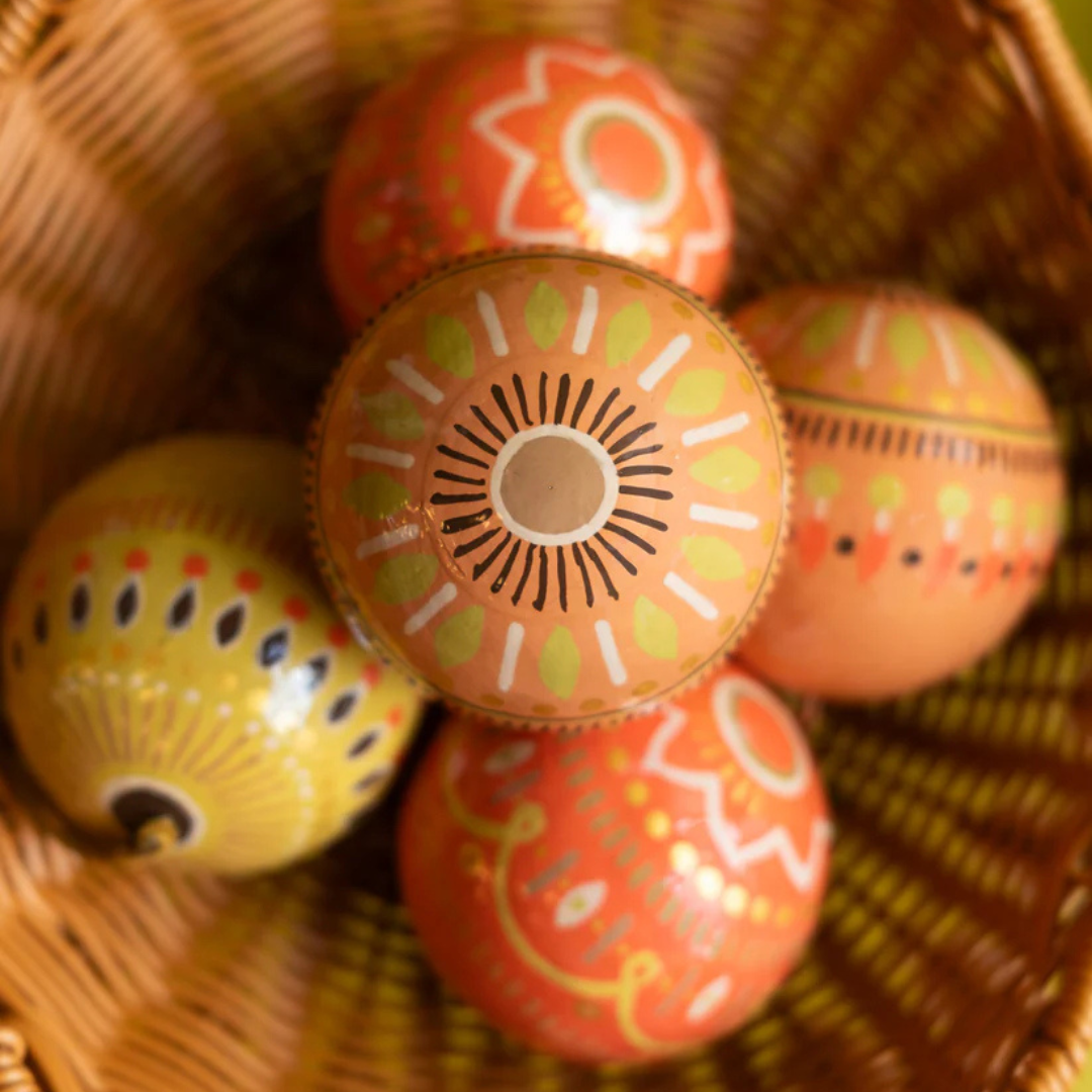 East End Press: Yuletide Gold Bauble Bag