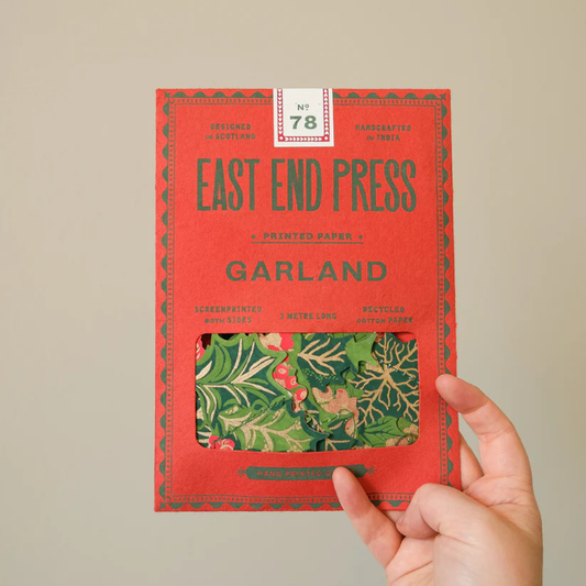 East End Press: Holly and Ivy Sewn Garland