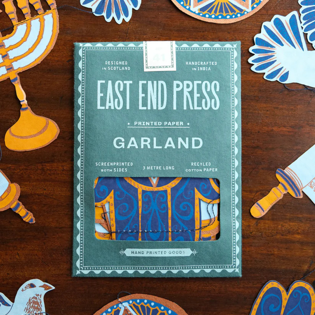 East End Press: Hanukkah Sewn Garland