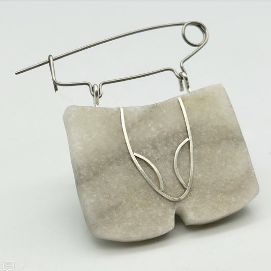 Sarah Wolfenden:  Marble Underwhere Boy Shorts