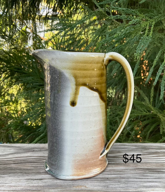 Rick Moore Pottery: Drip Glaze Pitcher