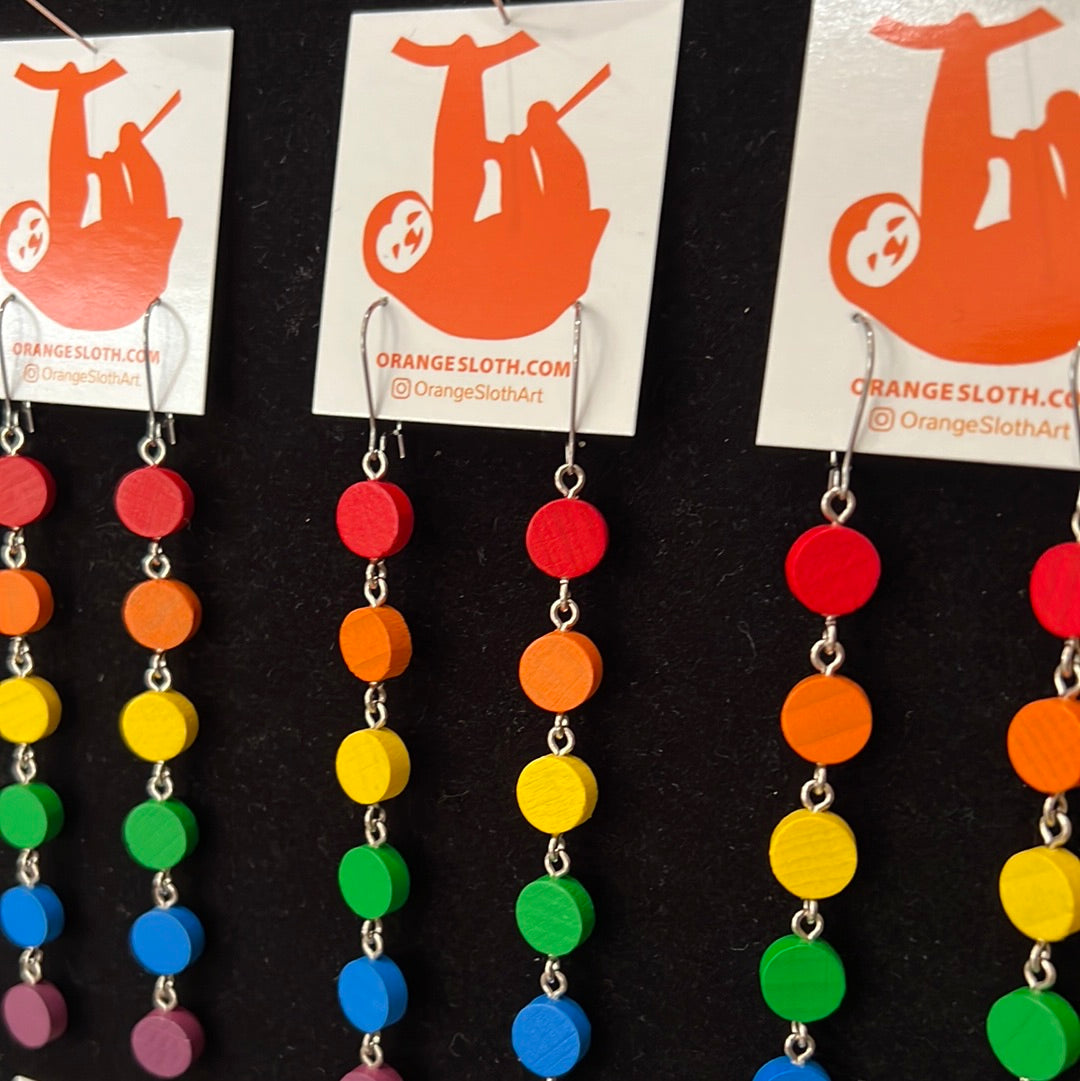 Rainbow Mod Mobile Earrings