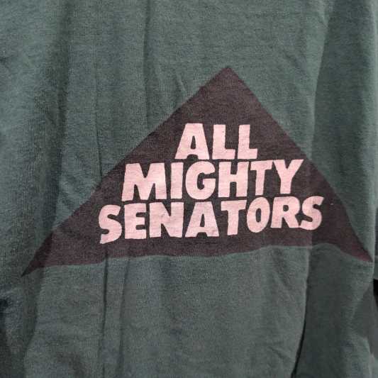 00's Millenium, Grunge, Skater, Screen Print, All Mighty Senators, made in America