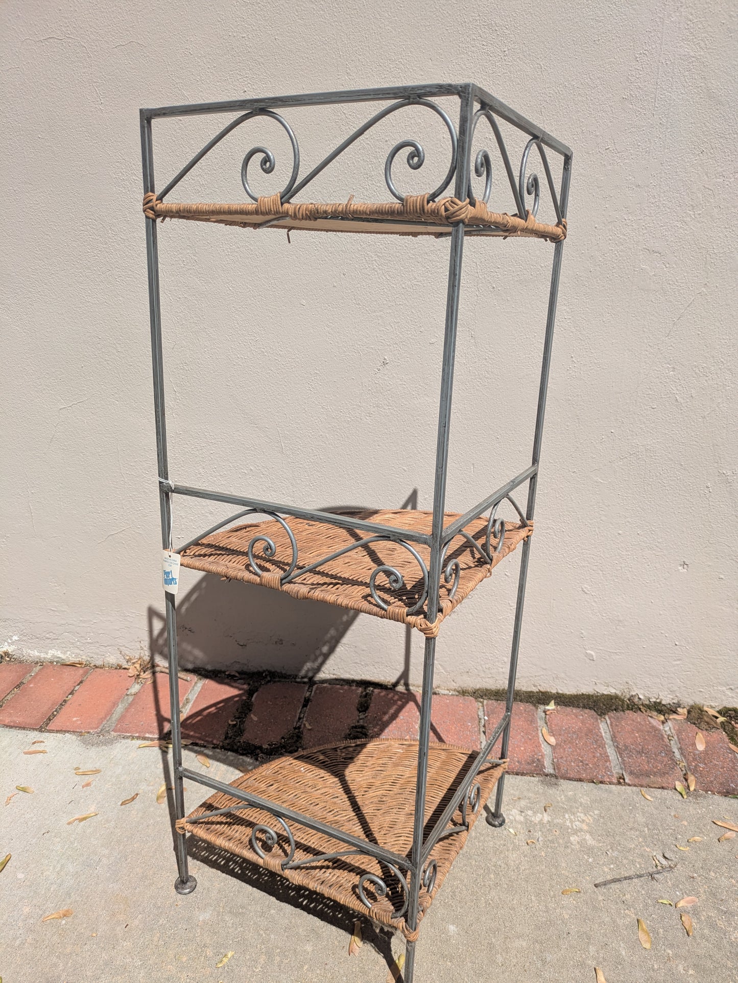 Pier 1 corner 3 tiered shelf
