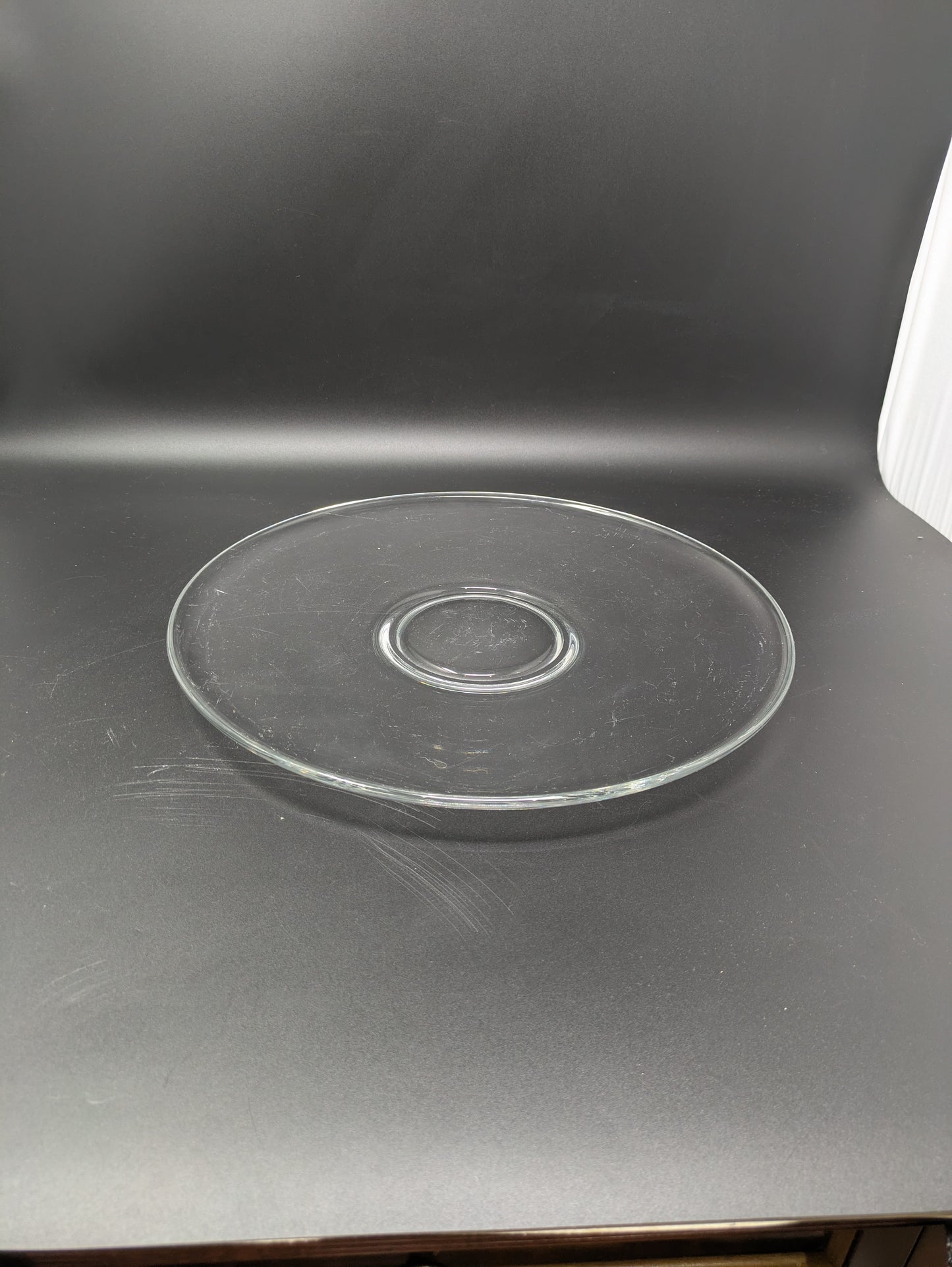 Bell Glass Dome on Glass Plate
