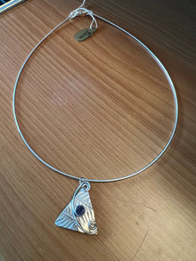  Turtle Jewelry Designs: 16" Omega Silver with Iolite