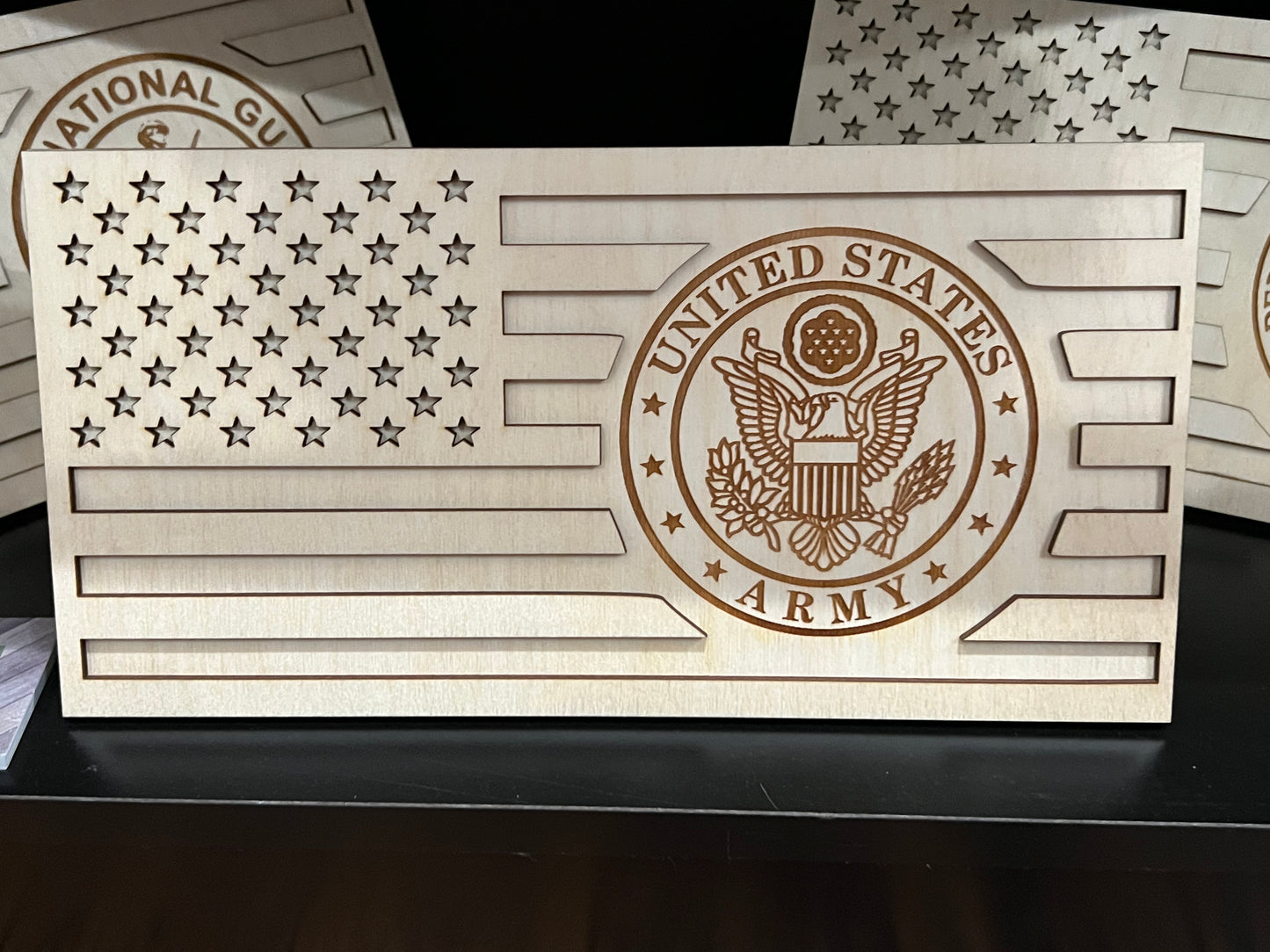 Rager Wood Works: US Military Flags