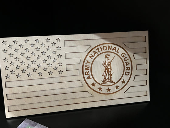 Rager Wood Works: US Military Flags