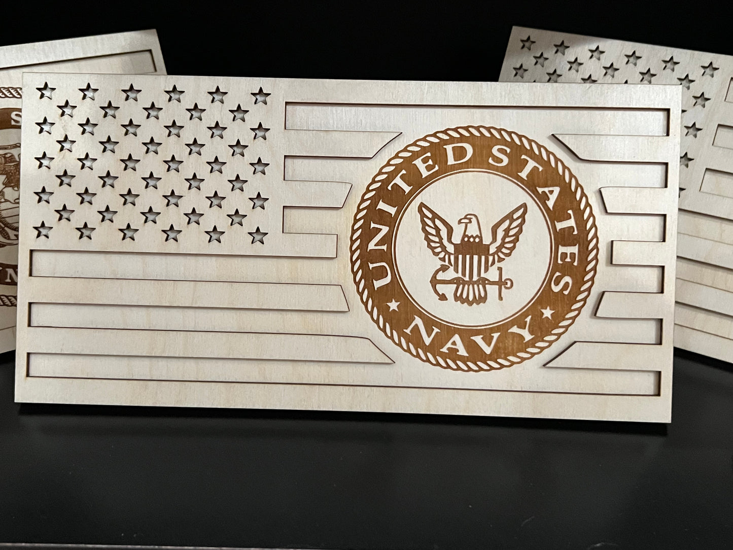 Rager Wood Works: US Military Flags